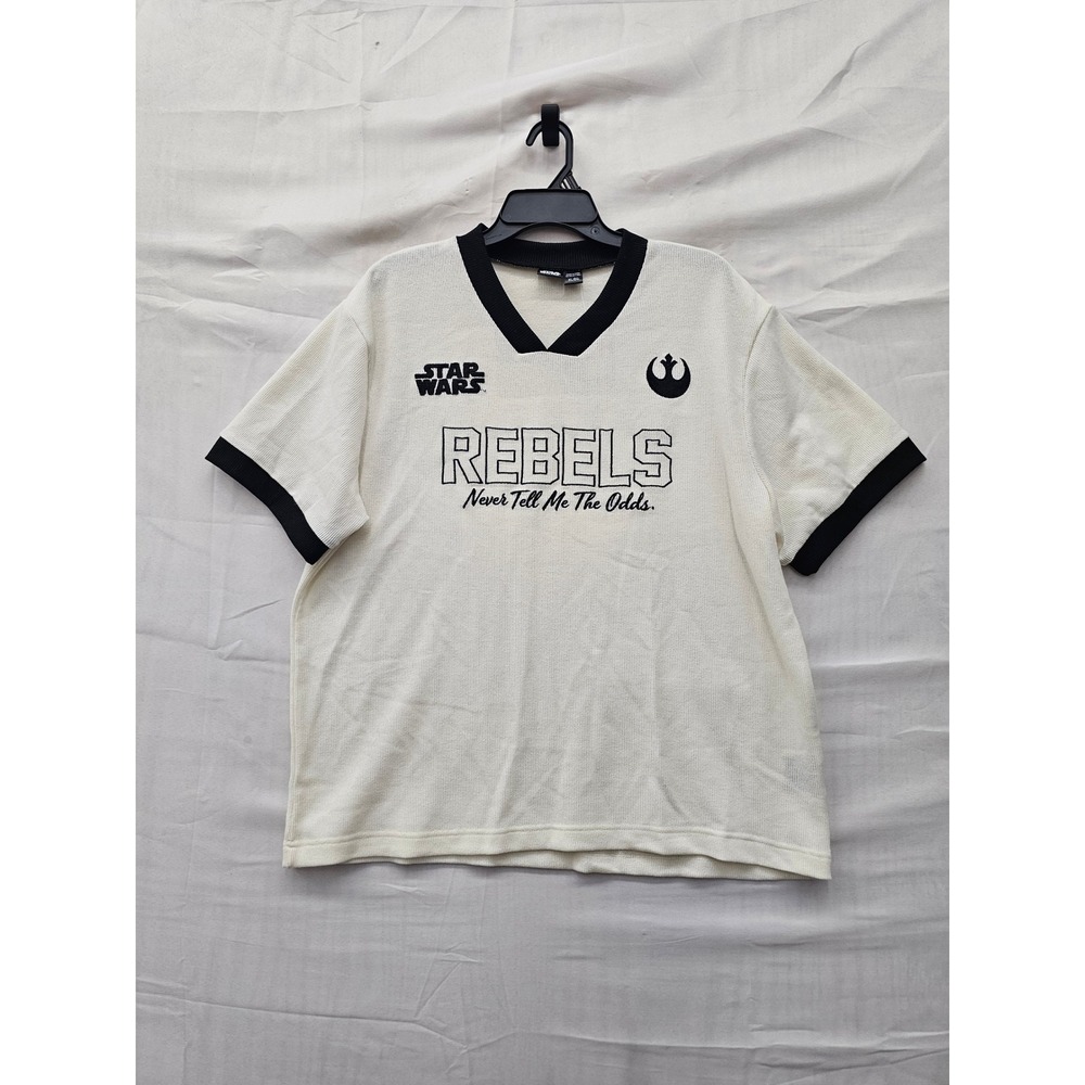 Star Wars Womens Rebels Pullover White Rayon Blend Casual Size XL